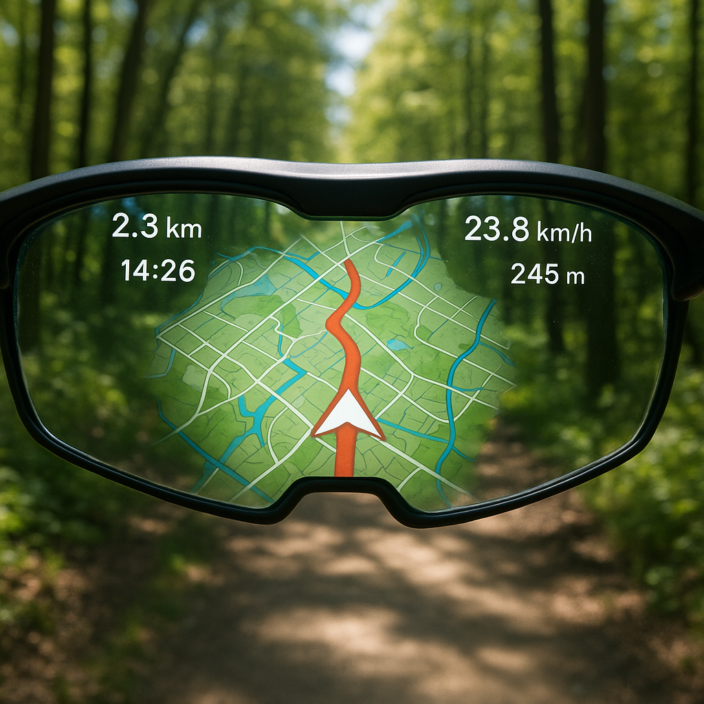 Lunettes AR cyclistes pour sécurité et performance