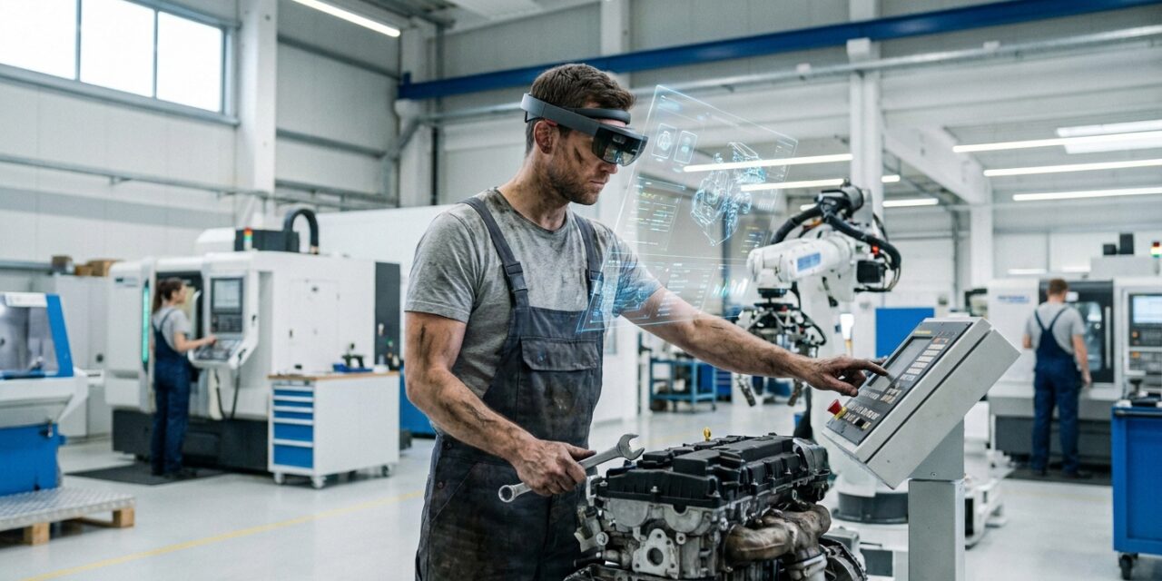 Lunettes AR maintenance industrielle | +30% de productivité ?