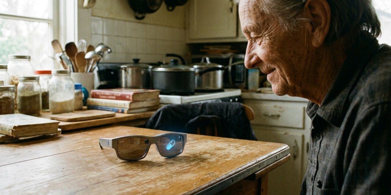 Lunettes IA pour seniors – Une aide précieuse au quotidien