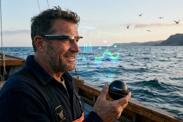 Lunettes IA pêche avec sonar | Mythe ou future réalité ?