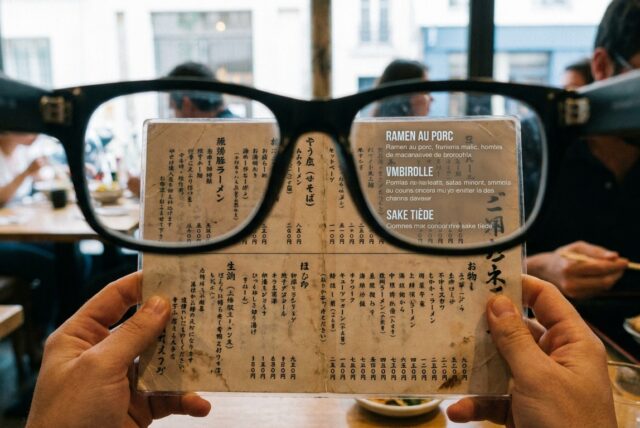 Lunettes IA traduction menus restaurant | Le guide pratique