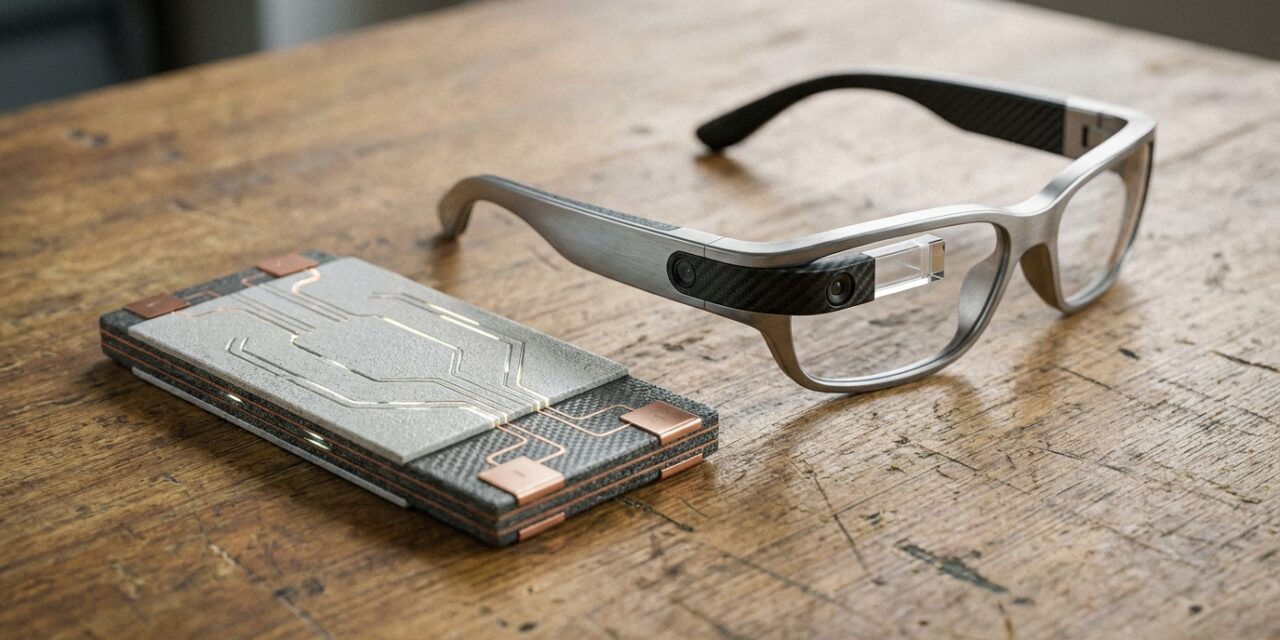 Batterie état solide pour lunettes IA | Une vraie avancée ?