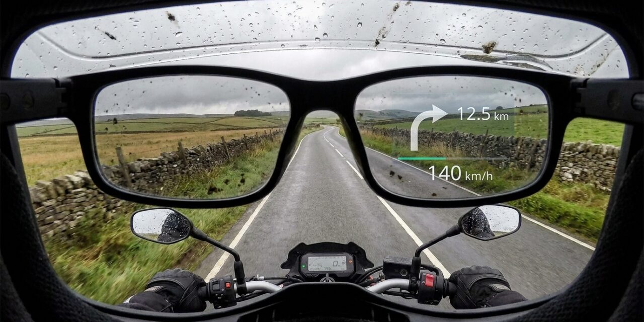 Lunettes Connectées Moto | GPS Tête Haute | Lunettes-IA.fr