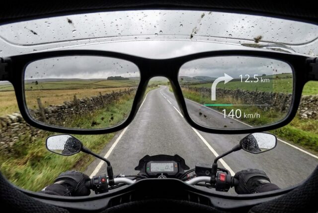 Lunettes Connectées Moto | GPS Tête Haute | Lunettes-IA.fr